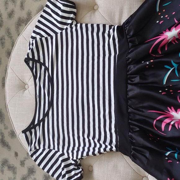 Retro Style Rockabilly 50's Swing Dancing Dress - Picture 3 of 5